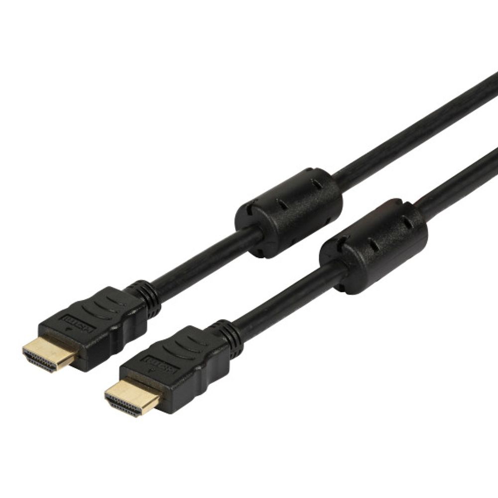 Câble HDMI 4K avec 2 noyaux de ferrite, 2x prise HDMI A, 3m