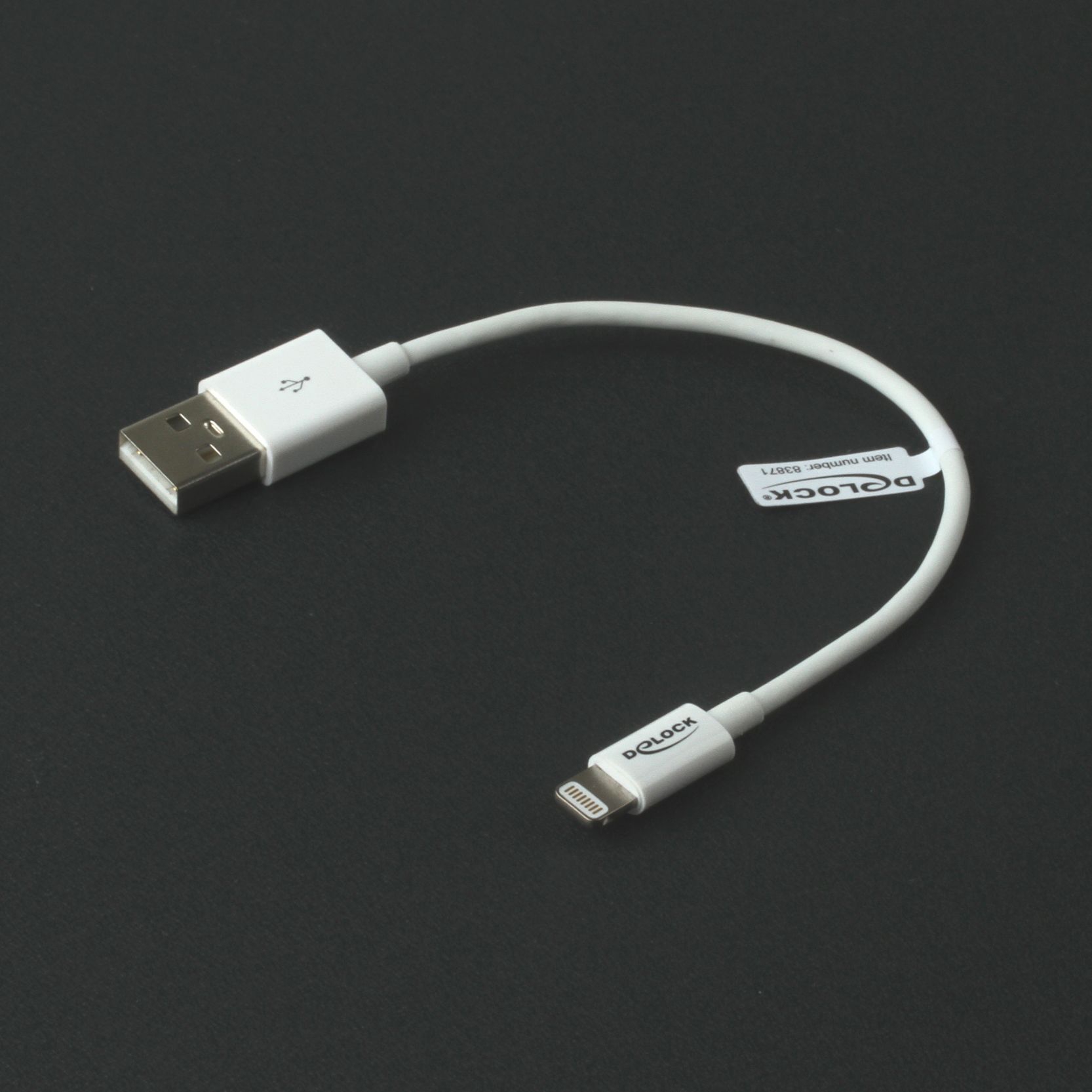 Câble Charge & Sync pour iPhone (pour port Apple Lightning) 15cm