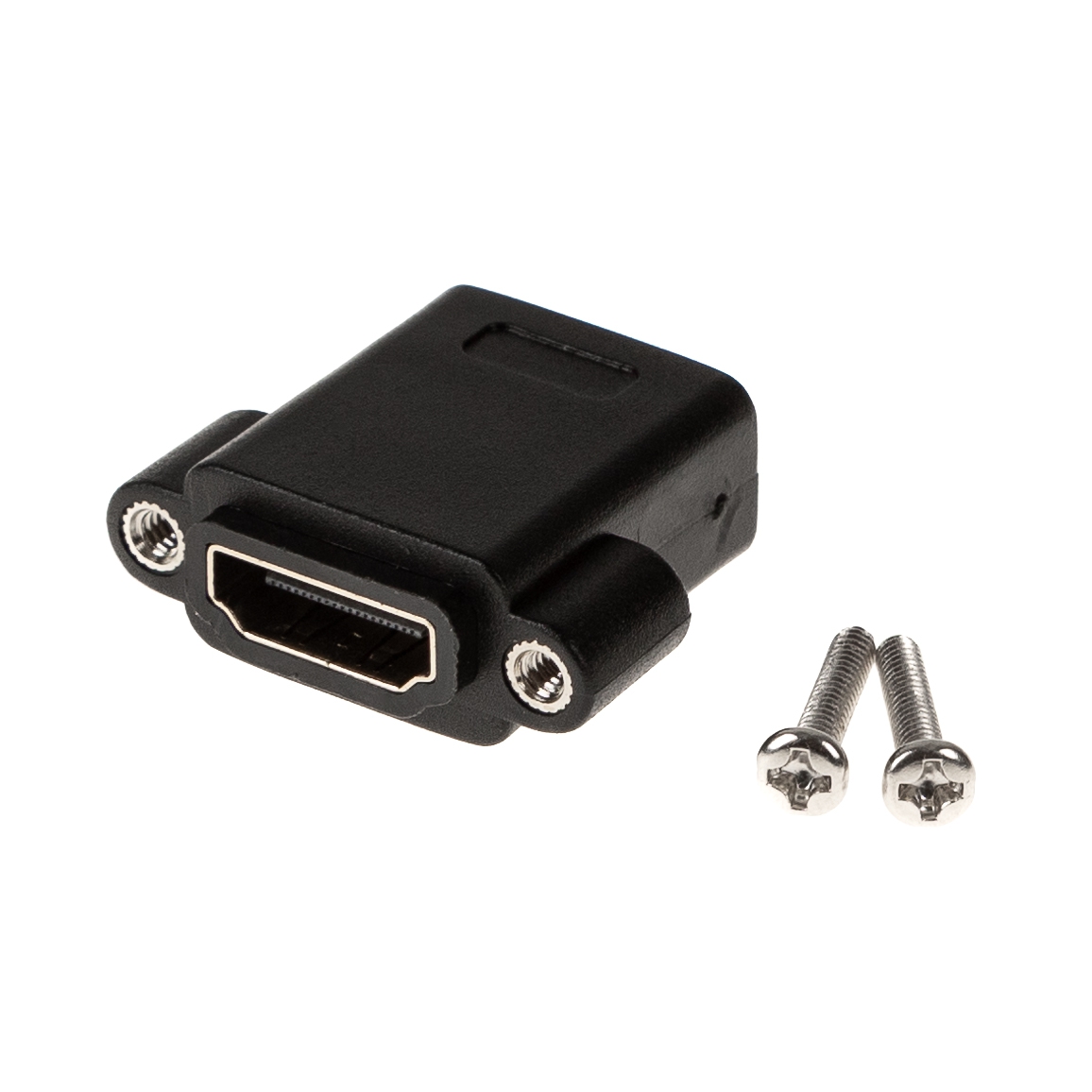 Adaptateur HDMI pour montage sur panneau, 2x HDMI-A femelles, vis inclus