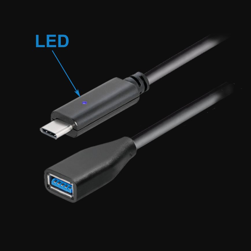 Câble USB 3.1 Type-C™ mâle vers USB 3.0 A femelle 20cm Câble USB 3.1 Type-C™ mâle vers USB 3.0 A femelle 20cm