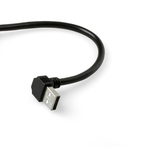 Câble USB avec prise A coudée 90° VERS LE HAUT 1m