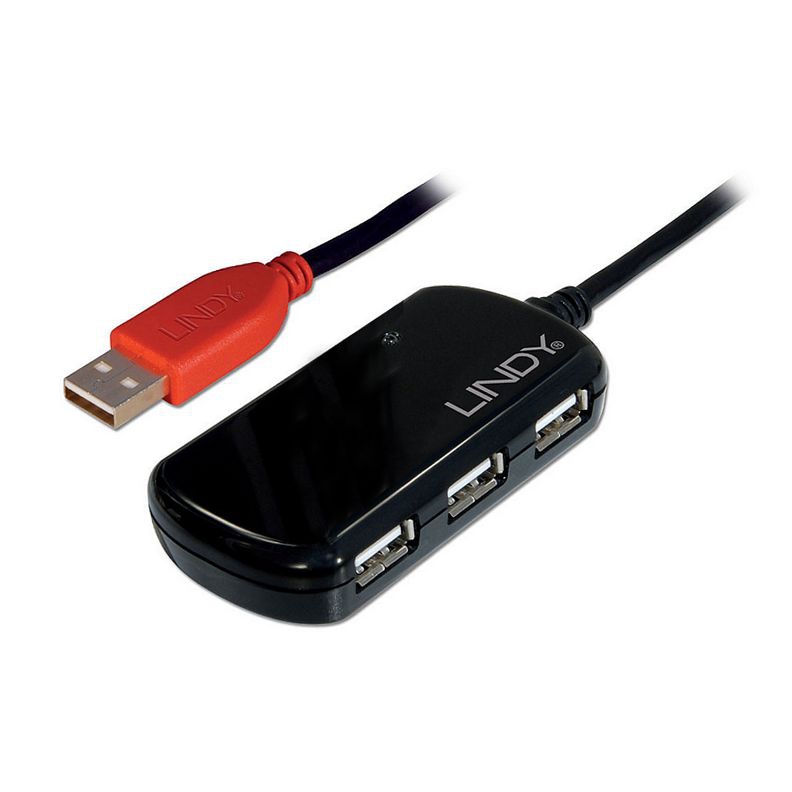 USB HUB concentrateur 4ports  avec câble 12m