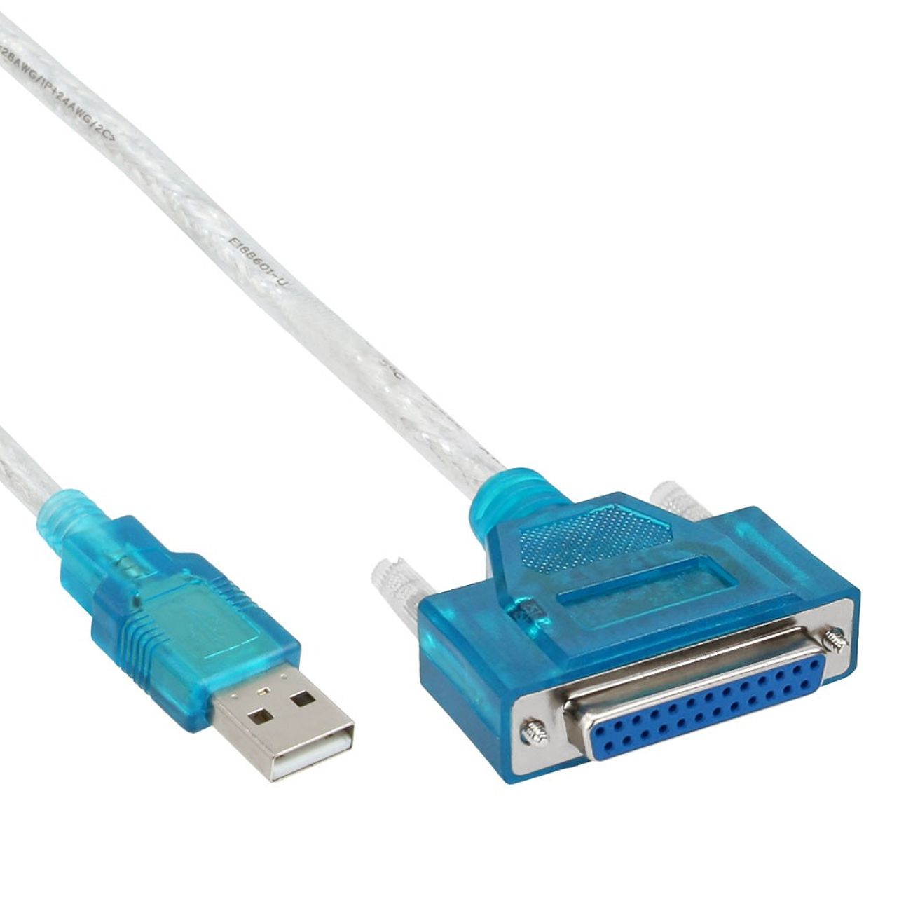 Adaptateur USB vers DB25 femelle pour HP LPT