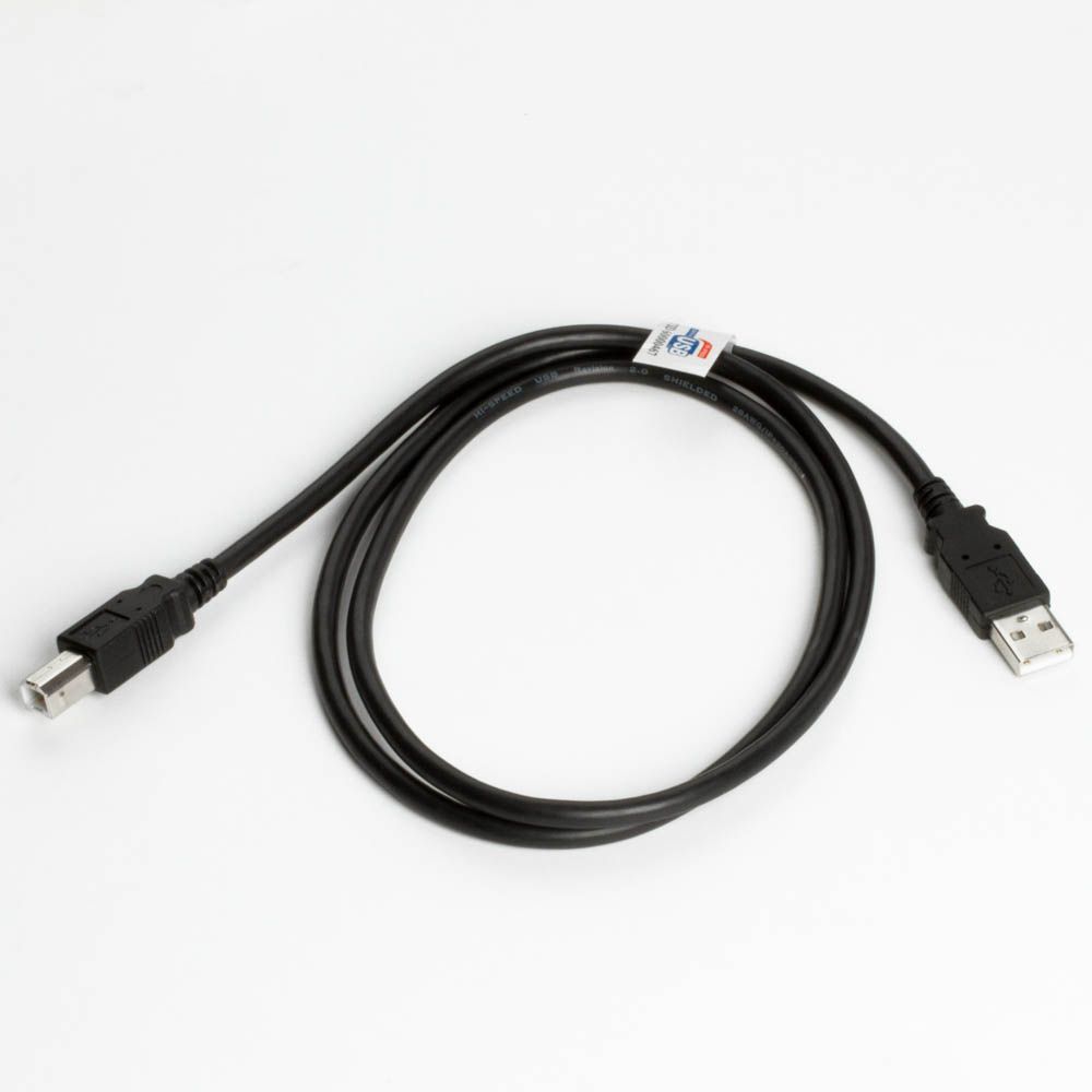 Câble USB 2.0 avec des fils 5V plus épais, PREMIUM+ avec certification, 1m