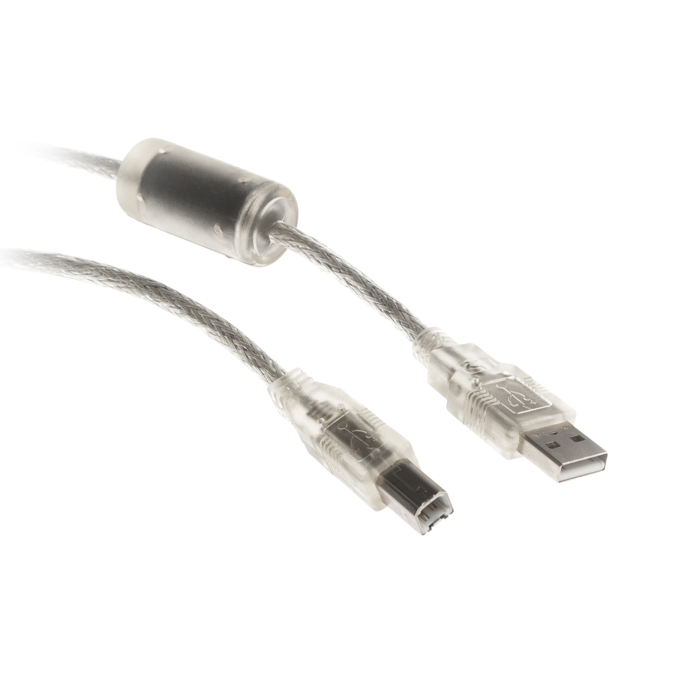 Câble USB 2.0 PROTECTION avec noyau de ferrite qualité PREMIUM 1m