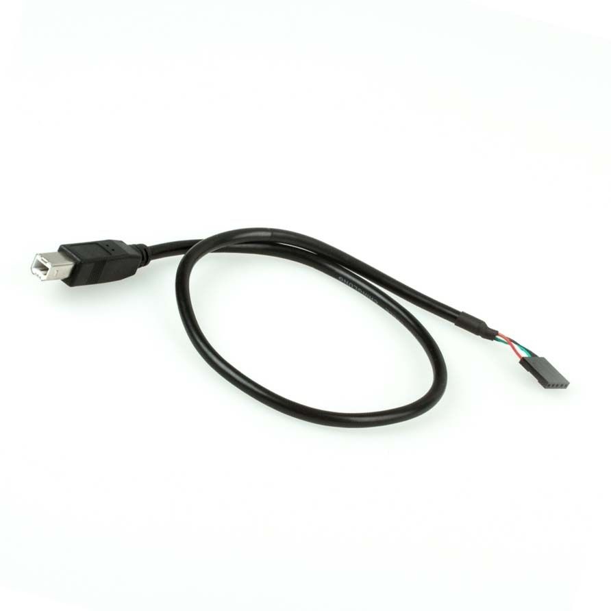 Câble USB 2.0 avec B mâle vers connecteur carte mère 5 broches, 30cm
