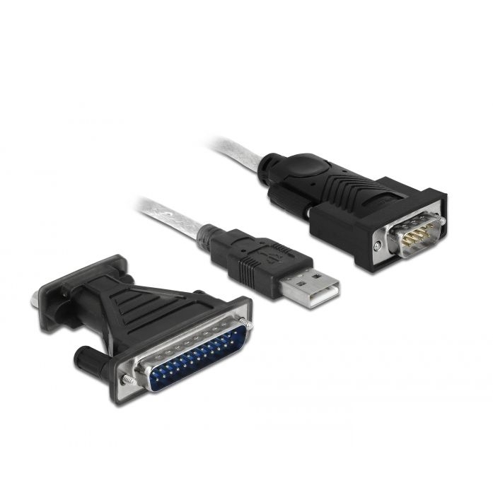 Convertisseur USB 2.0 vers série RS232 (DB9) avec chip de FTDI, cable 180cm