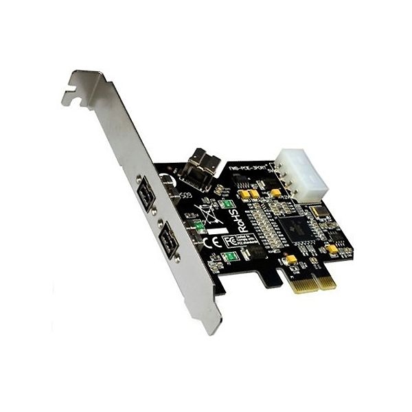 Adaptateur PCI Express Firewire 800 2+1 ports TI