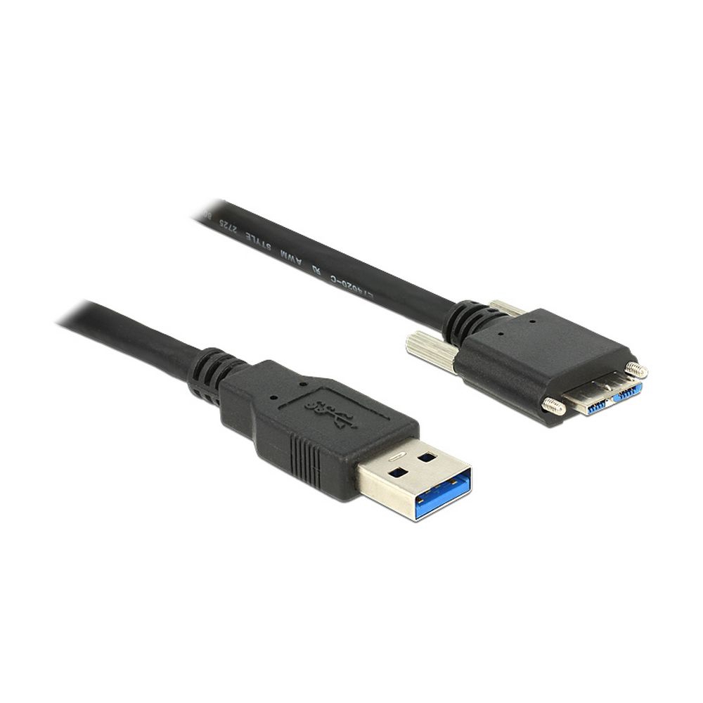 Câble USB 3.0 A vers MICRO B avec des vis 50cm