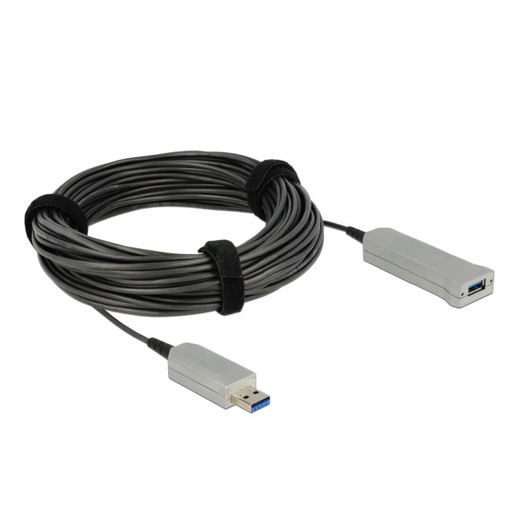 Câble optique actif USB 3.0 A mâle vers femelle 20 m
