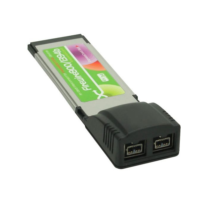 ExpressCard FireWire 800 avec Texas Instruments TSB82AA2 34mm
