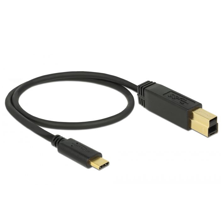 Câble USB Type-C™ mâle vers USB 3.0 B mâle 50cm