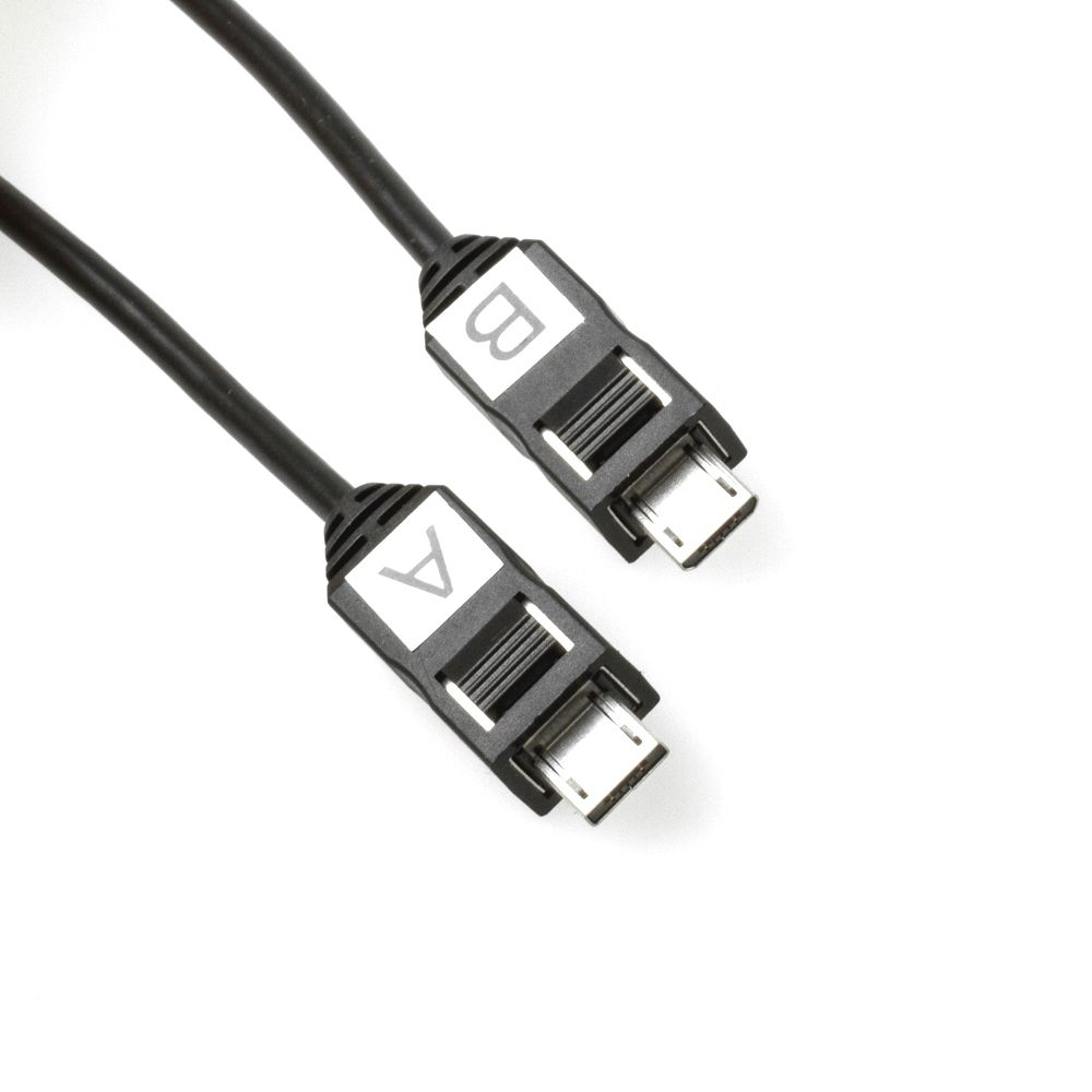 Câble USB Micro-A vers Micro-B 1m