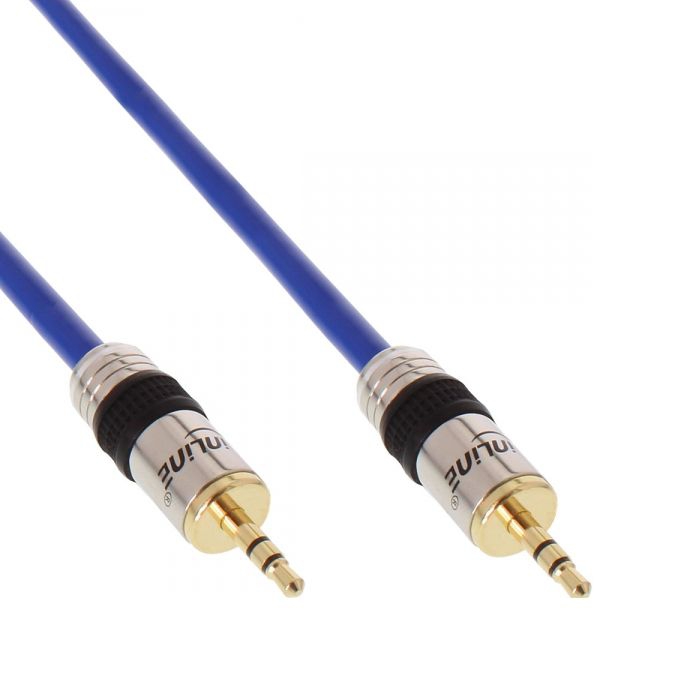Câble audio 3.5mm mâle vers 3.5mm mâle qualité PREMIUM 2m