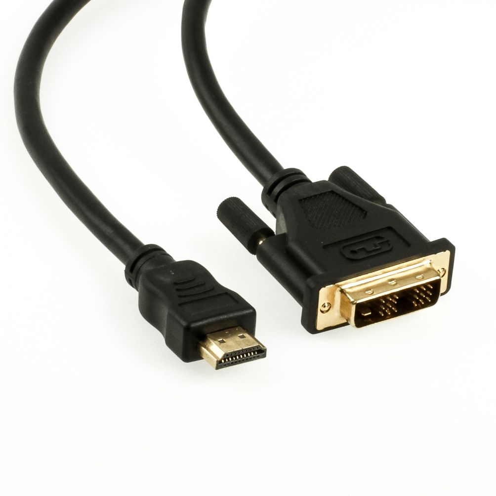 Câble vidéo HDMI vers DVI, modèle DVI 18+1, 3m Câble vidéo HDMI vers DVI, modèle DVI 18+1, 3m