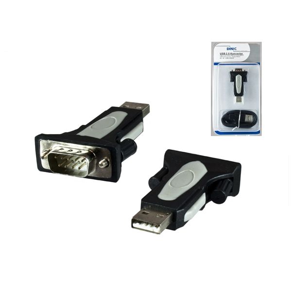 Convertisseur USB 2.0 vers série RS232 (DB9) avec chip de FTDI, cable 80cm
