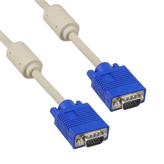 Câble VGA HD15 mâle vers HD15 mâle 5m