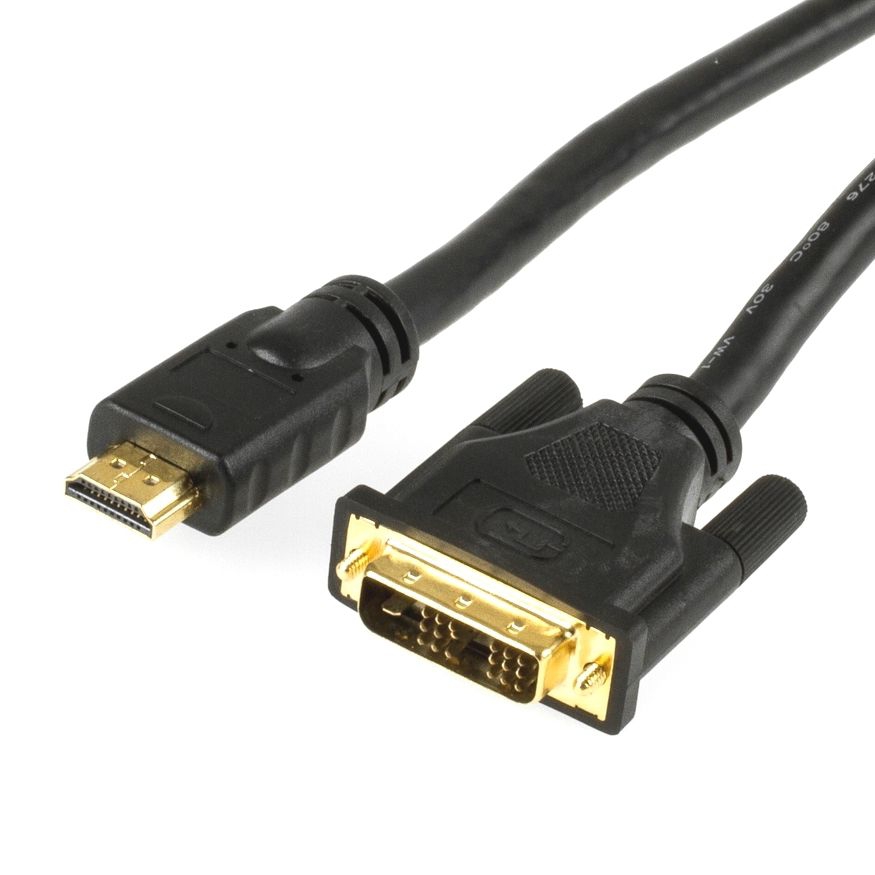 Câble vidéo HDMI vers DVI, modèle DVI 18+1, 10m Câble vidéo HDMI vers DVI, modèle DVI 18+1, 10m