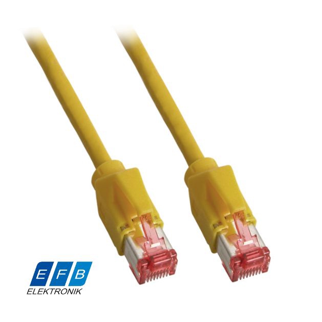 Câble de réseau Cat5e pour l'industrie + chaînes porte-câbles, PUR, 15m