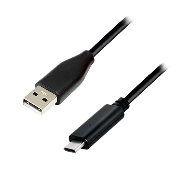 Câble USB Type-C™ mâle avec LED vers USB 2.0 A male 2m