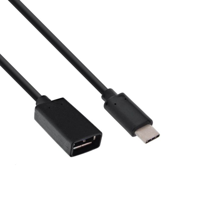 Adaptateur 10Gbps USB 3.1 Gen.2, USB type-C mâle vers A femelle, 15cm