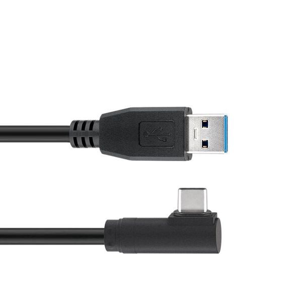 Câble USB Type-C™ mâle coudé à 90° vers USB 3.0 A mâle 50cm