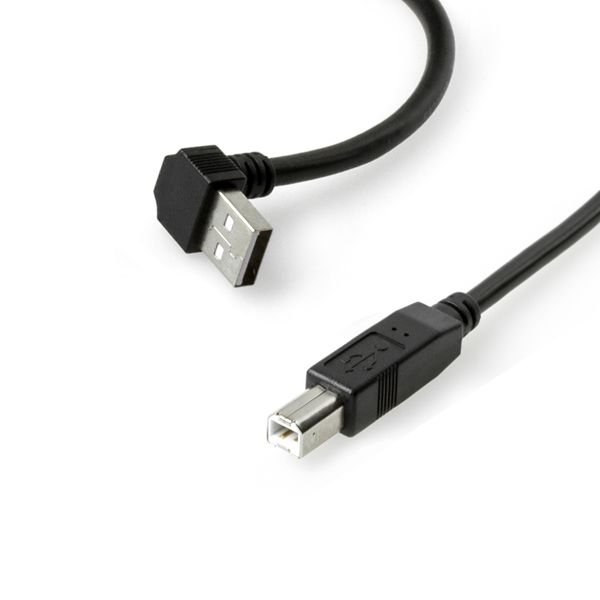 Câble USB avec prise A coudée 90° VERS LE HAUT 30cm