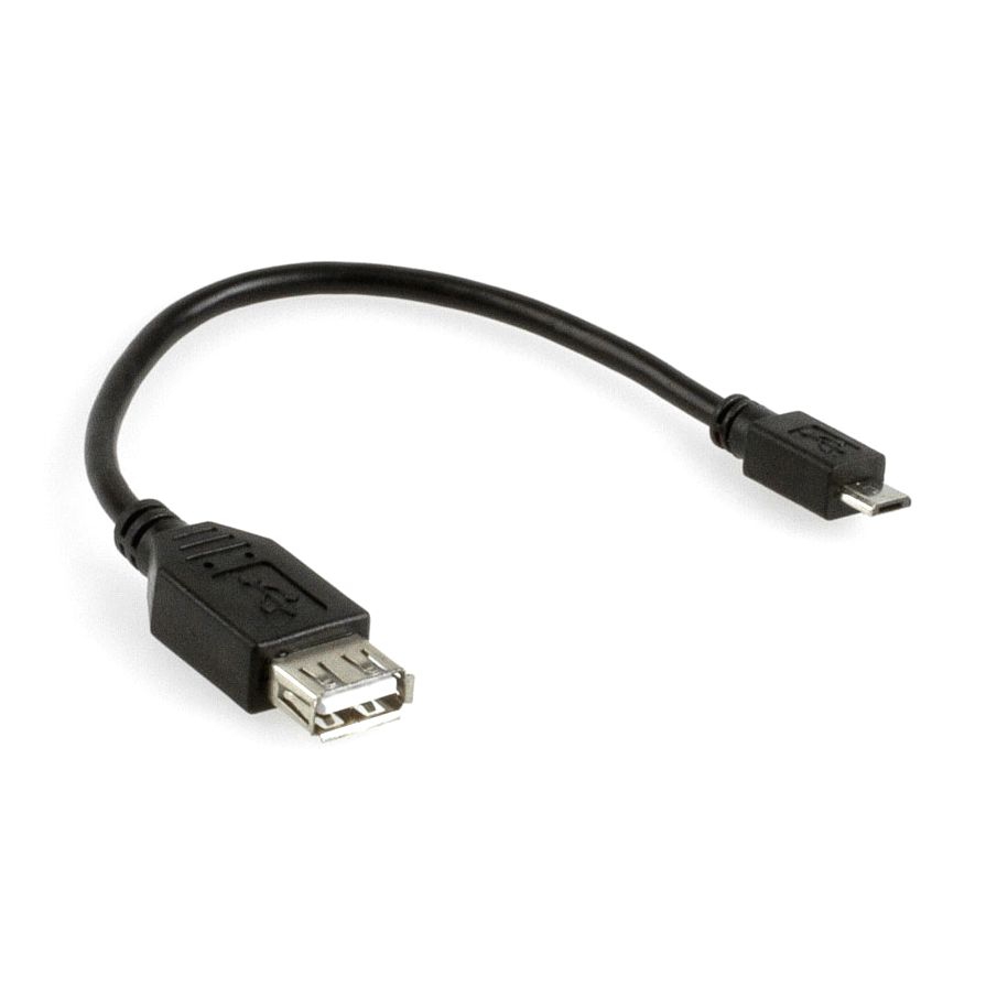 Câble adaptateur USB Micro-B mâle vers A femelle