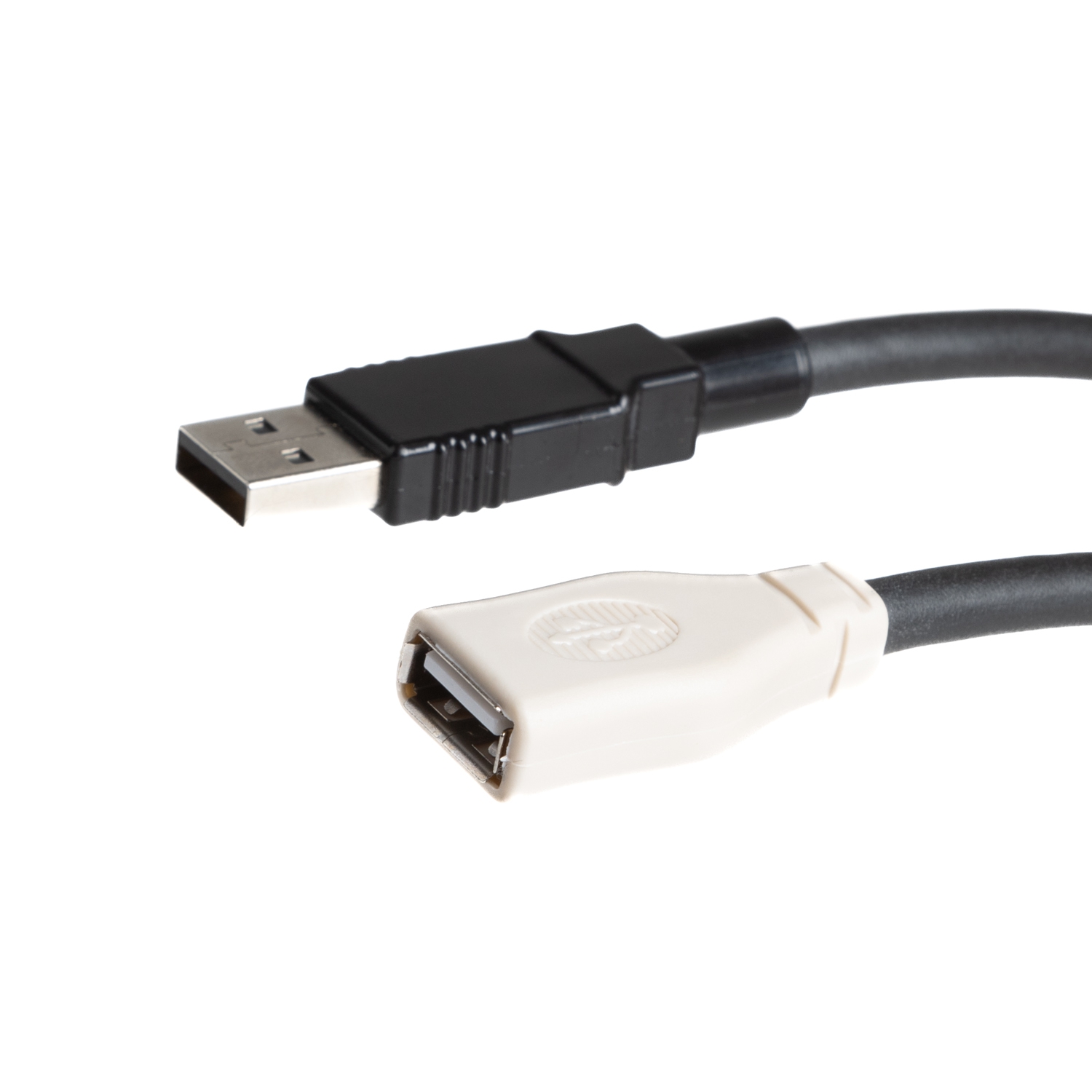 Rallonge USB 2.0 PUR pour l'industrie et chaînes porte-câbles, Am vers Af, 7.5m